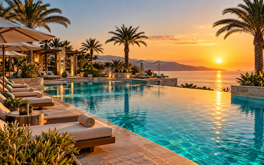 Luxus Resort Stimmung